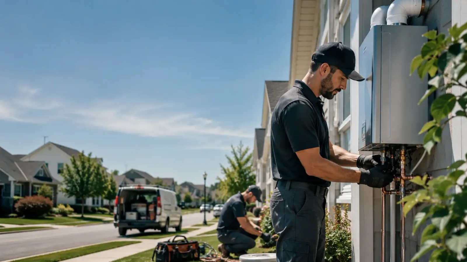 Tankless Water Heater Installation in Olivia, MN